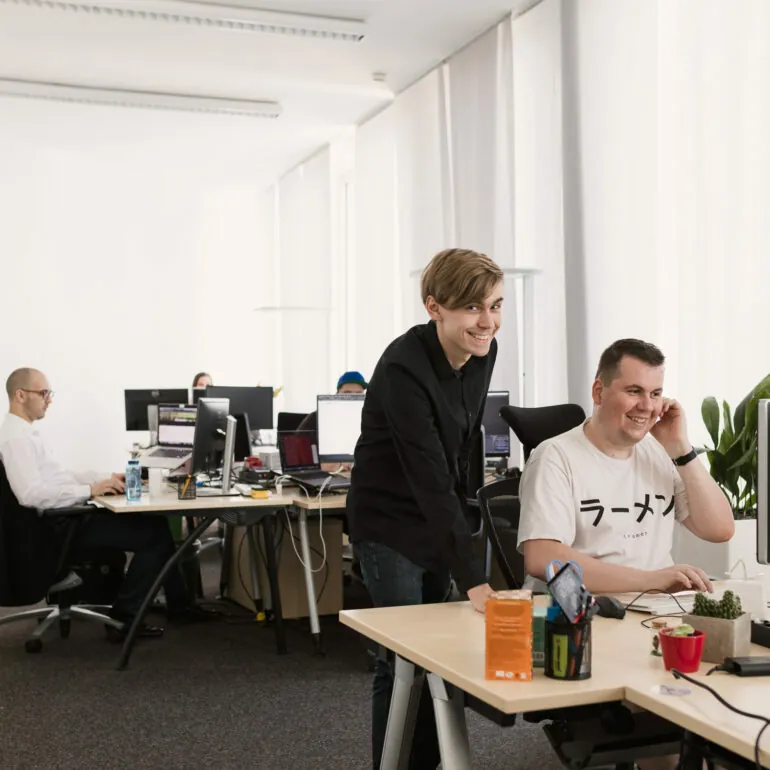 Bild von einem Büroraum, valantic Niederlassung netz98 Mainz