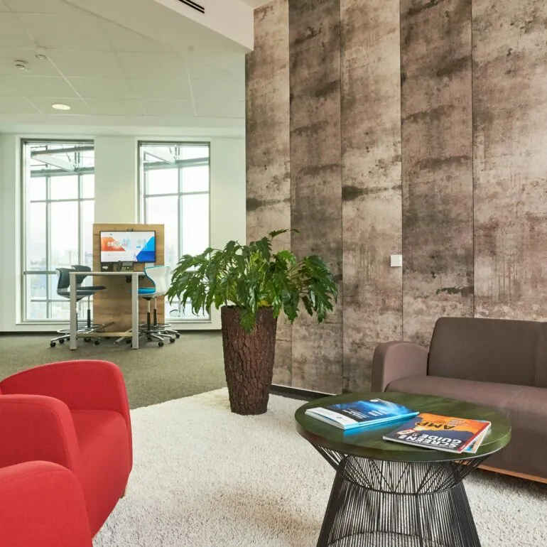 Bild einer Sitzecke, valantic Niederlassung netz98 Mainz