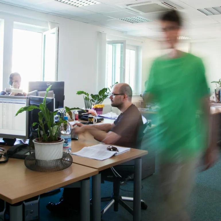 Bild von einem Büro, Niederlassung valantic TS Magdeburg