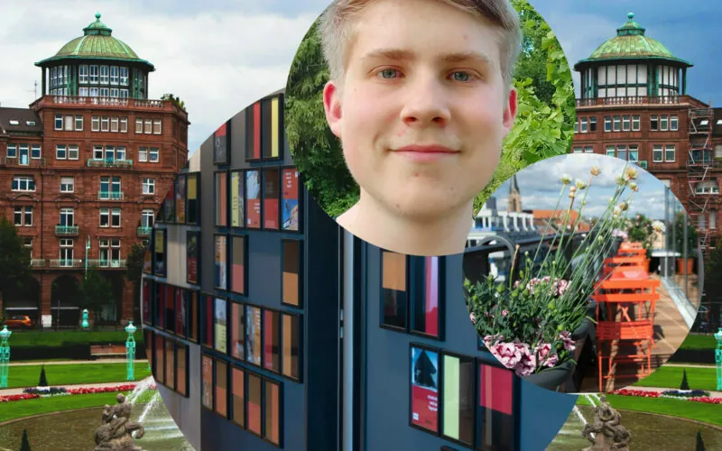 Image of Juri Hofmann, trainee information specialist for application development at valantic Customer Engagement and Commerce in Mannheim