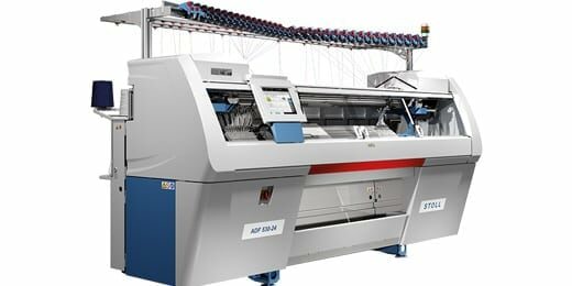 photo of a knitting machine, valantic Case Study Stoll