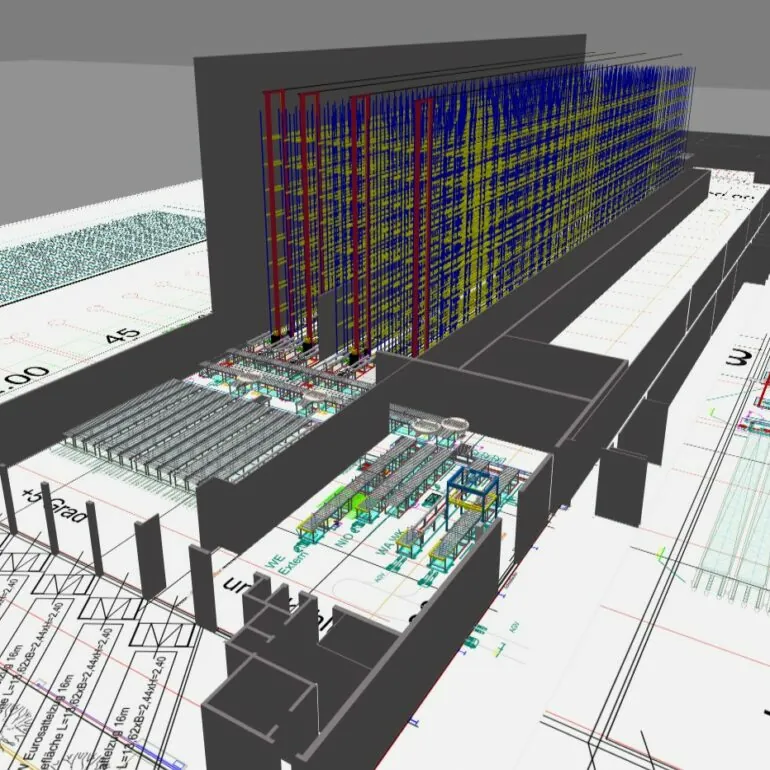 Simulation, Visualisierung von Lagerstrukturen und Logistikprozessen mit der valantic Software MAGELLAN