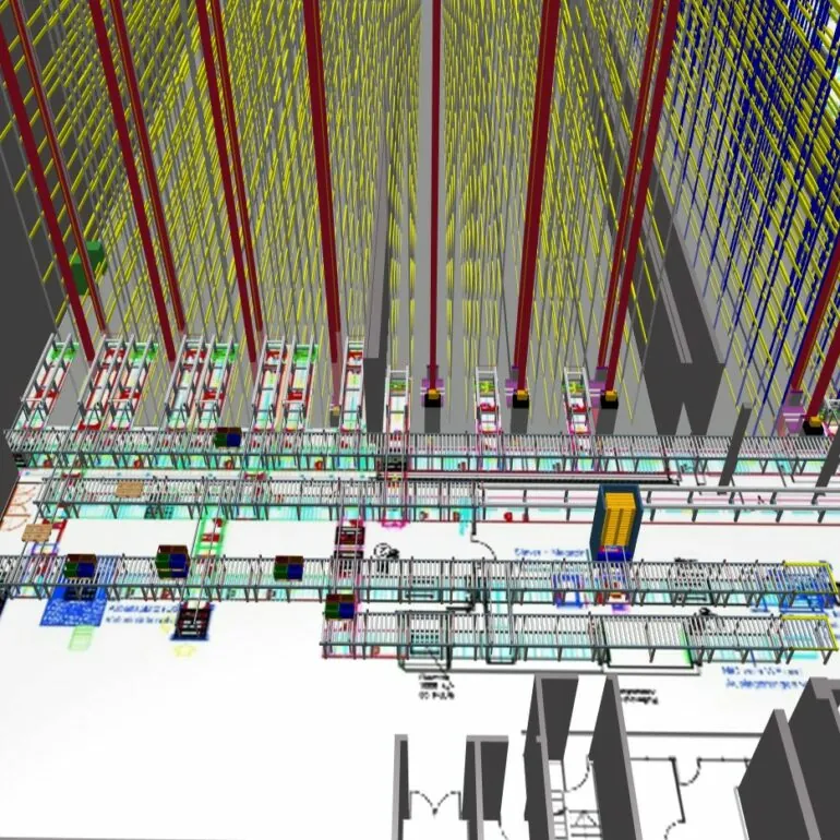 Planung, Simulation, Visualisierung von Lagerstrukturen und Logistikprozessen mit der valantic Software MAGELLAN