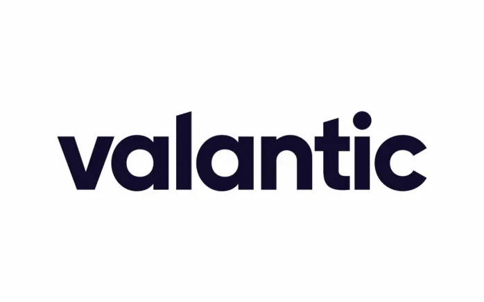 Logo of digital solutions, consulting, and software company valantic