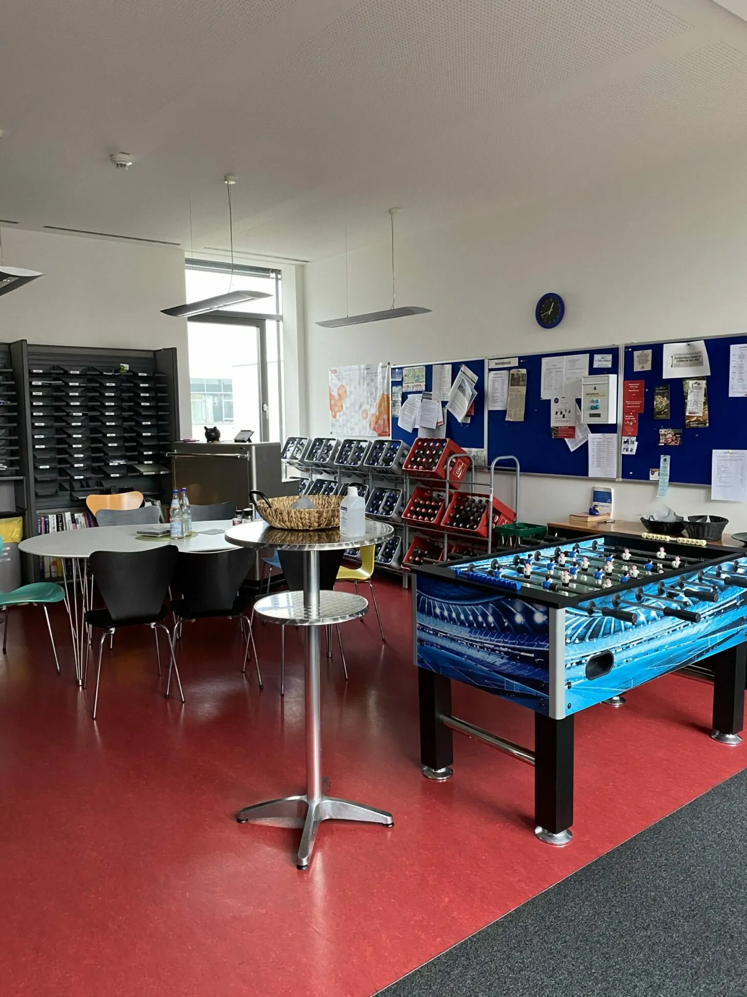 Picture of a kitchen with table football, valantic branch Frankfurt am Main