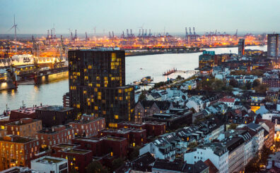 City view of Hamburg, valantic Business Analytics Hamburg branch