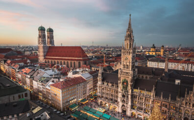 City view of Munich, branch of valantic Supply Chain Excellence, valantic GmbH and valantic TS