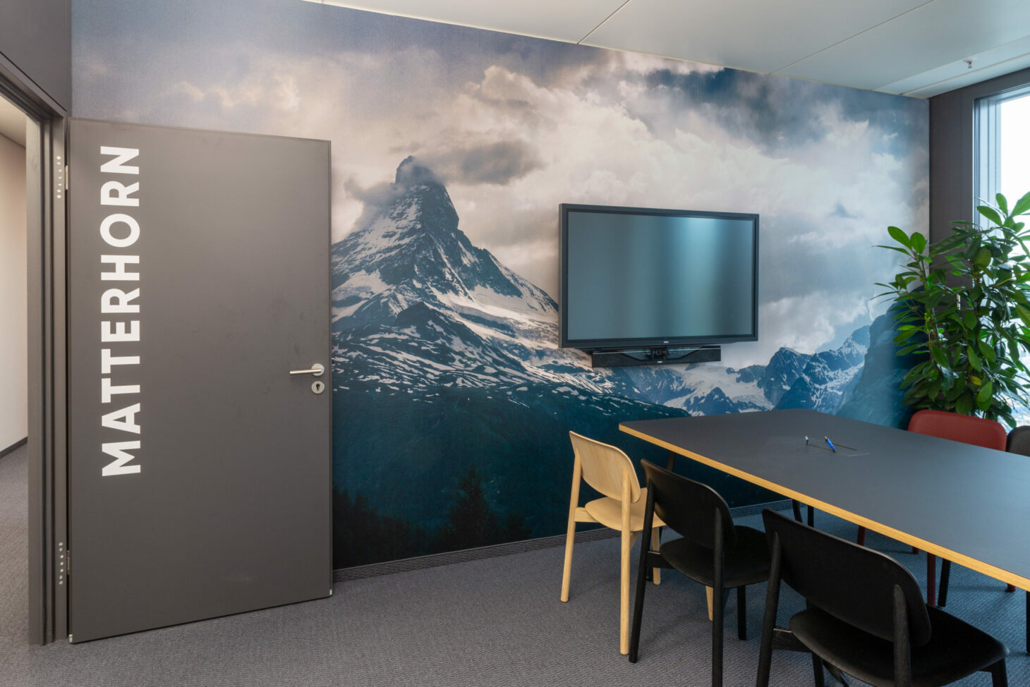 Picture of a meeting room, valantic branch Supply Chain Excellence Munich