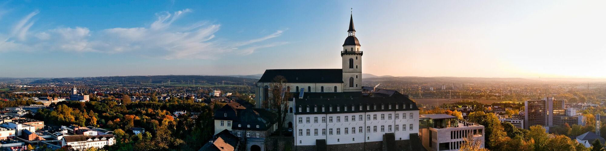 City view of Siegburg, branch valantic IBS & FSA Siegburgrio Schauster, district town of Siegburg)