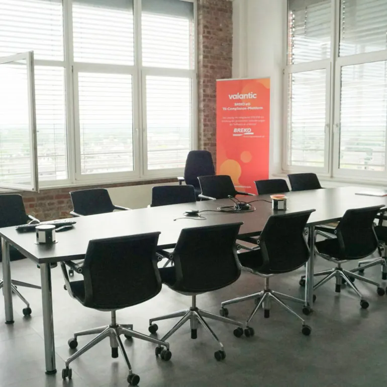 Image of a conference room, valantic Siegburg branch