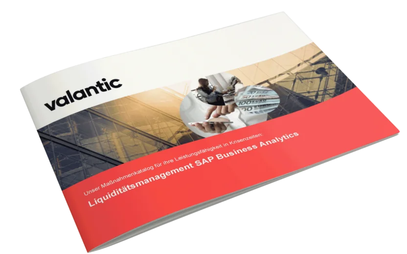 Bild einer Zeitschrift, Liquiditätsmanagement SAP Analytics