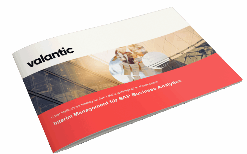 Bild einer Zeitschrift, Interim Management SAP Analytics