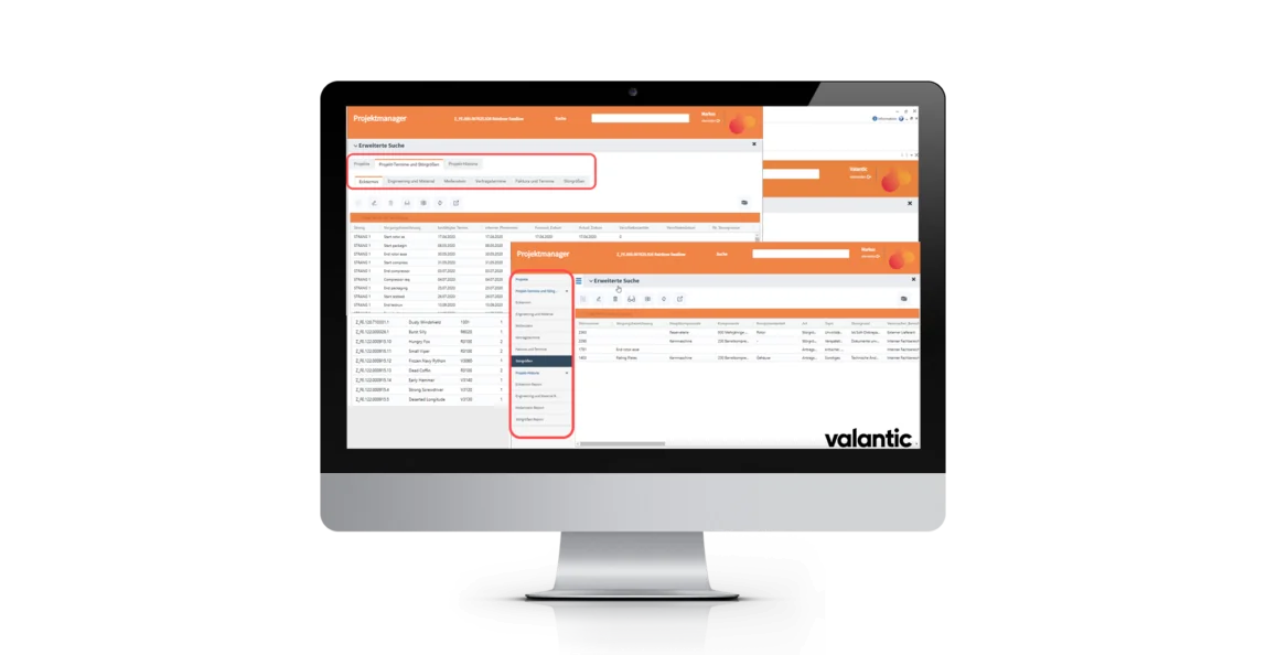 Mockup Supply Chain Communication with wayCOM