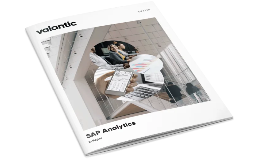 Ansicht des E-Papers SAP Analytics