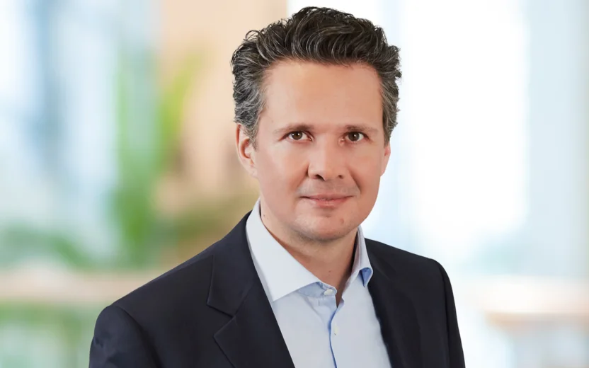 Porträt von Patrick Ganzmann, Geschäftsführer bei valantic Customer Engagement and Commerce Deutschland