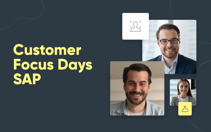 Grafik zu den valantic Customer Focus Days SAP 2021