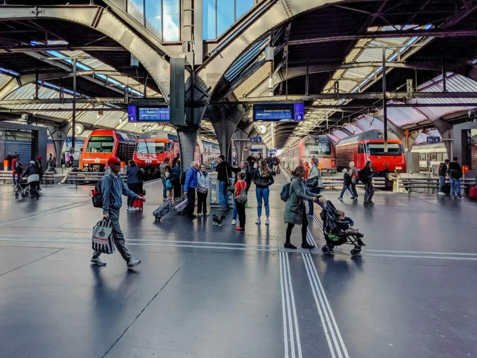 Railroad Station in Switzerland | Success Story SBB: Corporate Planning with Anaplan
