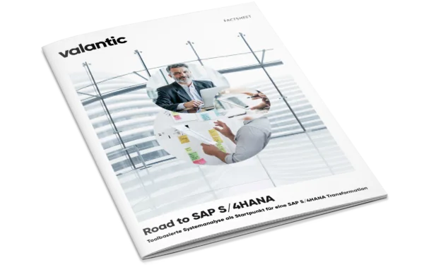 Cover des Factsheets: Road to SAP S/4HANA