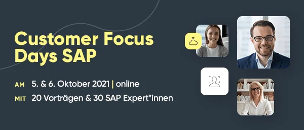 Header Customer Focus Days SAP