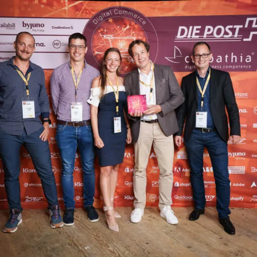 Spaeter and valantic project team, digital commerce award: best feature