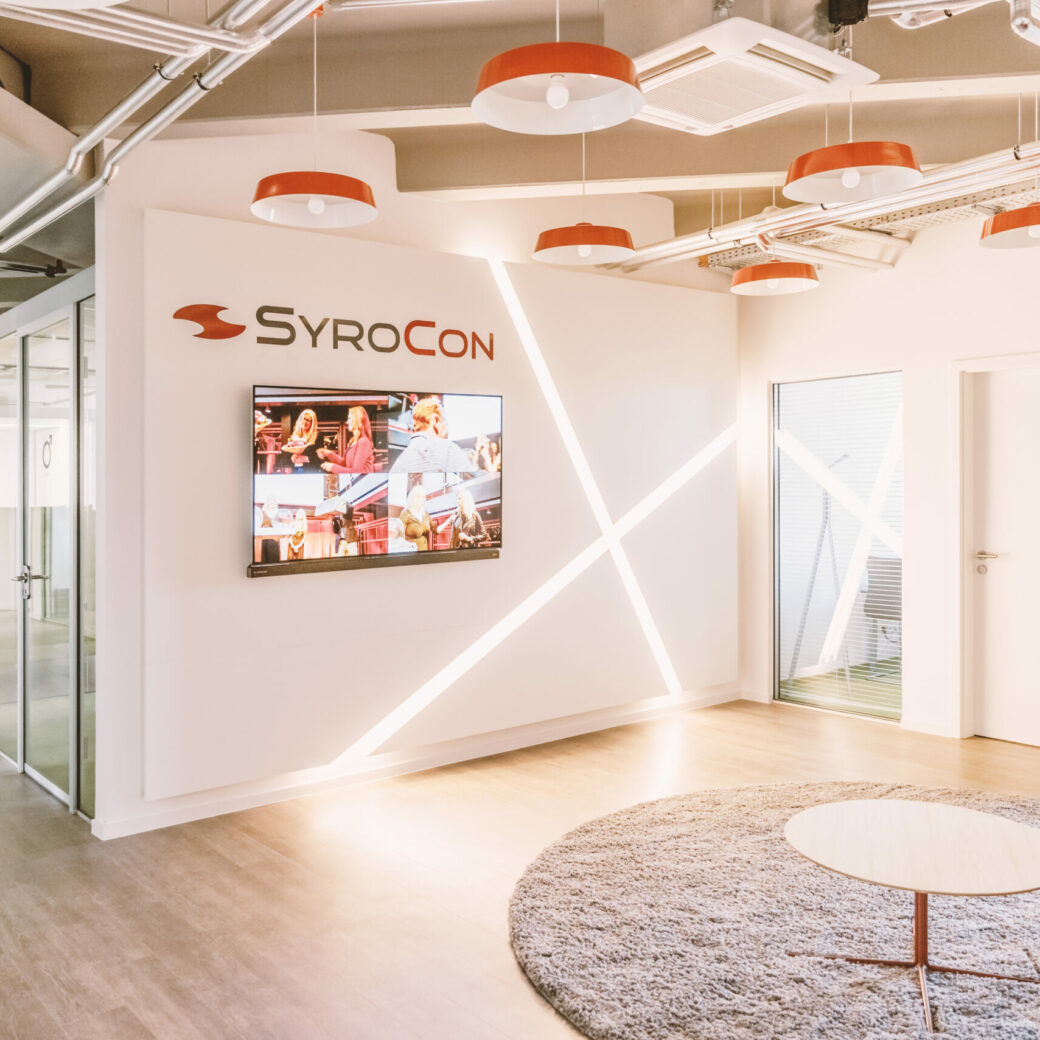 Picture from the foyer SyroCon - a valantic company, Office in Eschborn