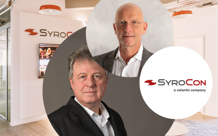 Bild von Dr. Markus Eisel und Markus Hartmann, Vorstand SyroCon – a valantic company