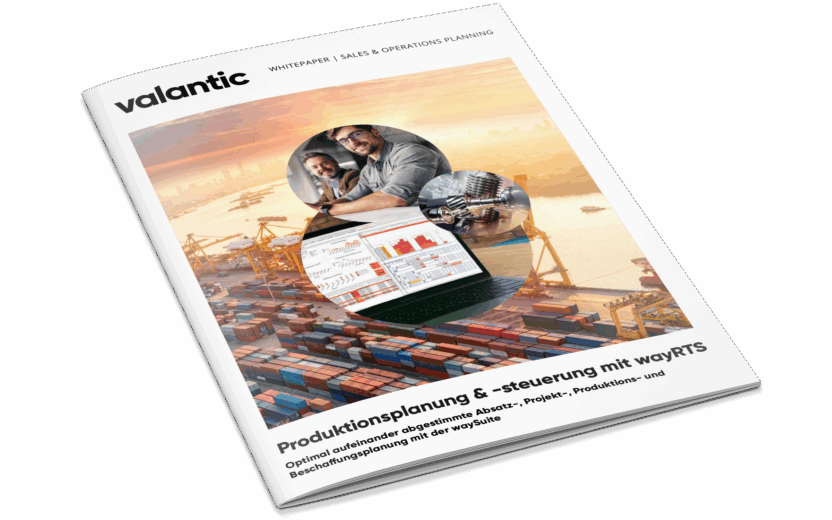 Mockup zum Whitepaper "Sales & Operations Planning mit wayRTS"