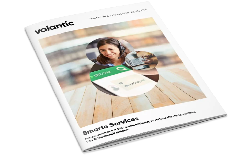 Cover des valantic Whitepapers Smarte Services