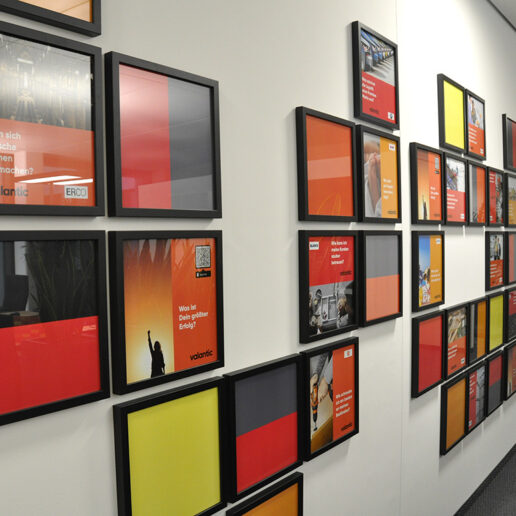 Picture of a picture wall, valantic office munich
