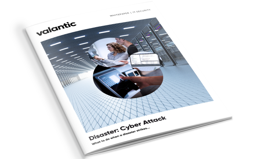 Image of the valantic white paper: Disaster: Cyber Attack