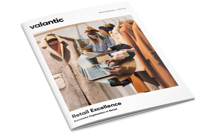 Image of the valantic white paper: Retail Excellence - Successful digitalization in retail