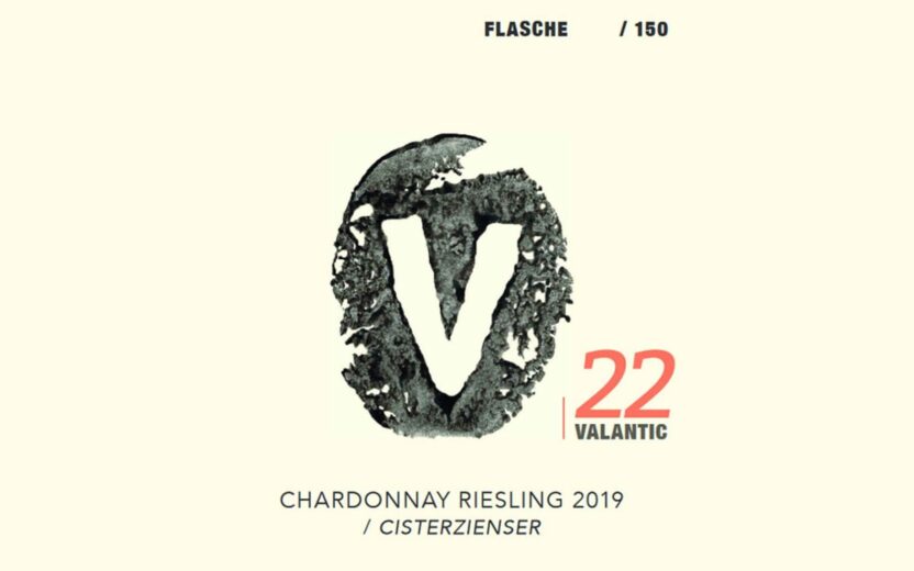 Grafik vom Booklet "Chardonnay Riesling 2019 / Cisterzienser"