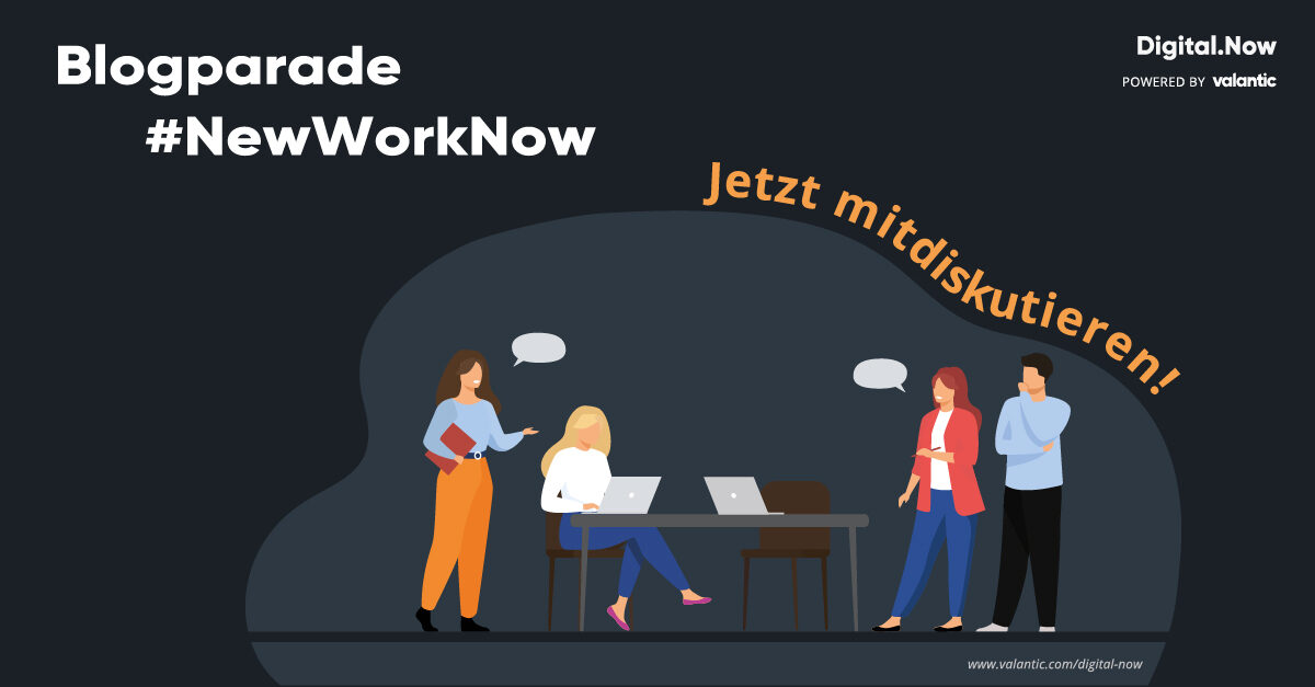 Illustration zur Blogparade #NewWorkNow 2022