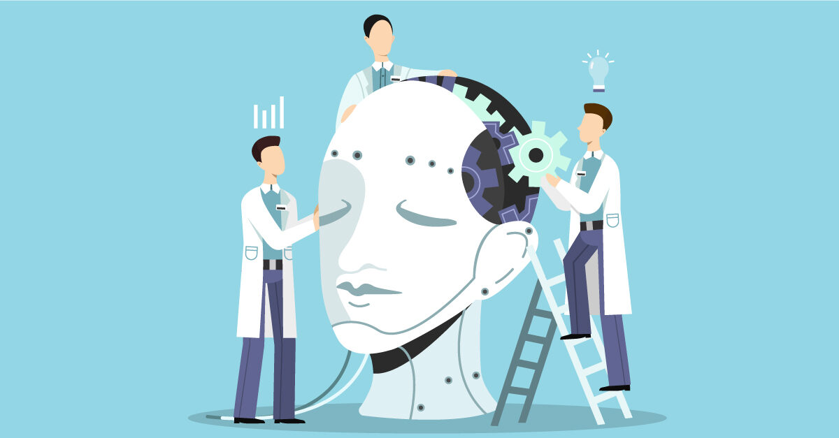 Illustration zur künstlichen Intelligenz (KI), Mehrheit will sich von Künstlicher Intelligenz (KI) zur Altersvorsorge beraten lassen