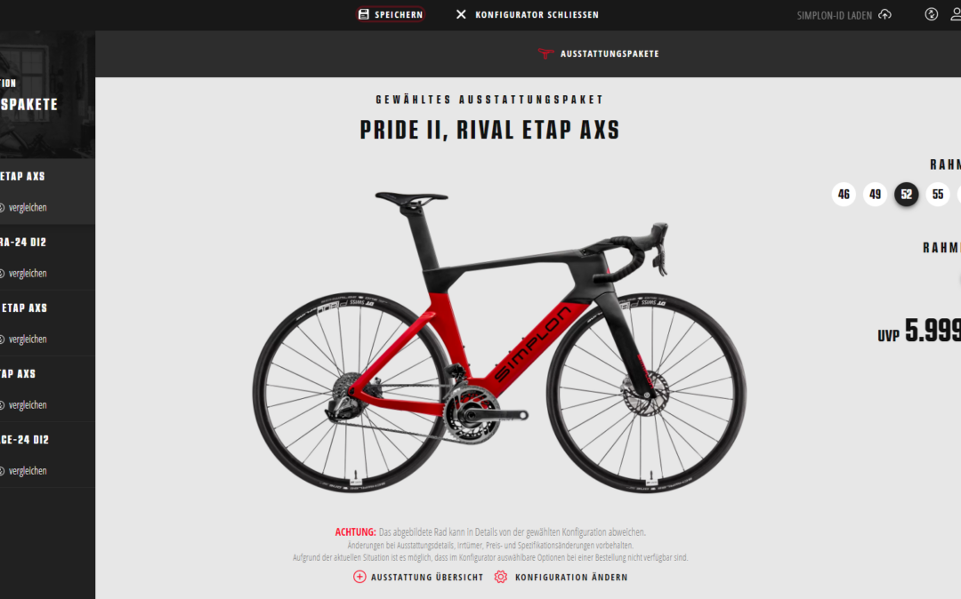 Simplon website & store supported by Pimcore & valantic