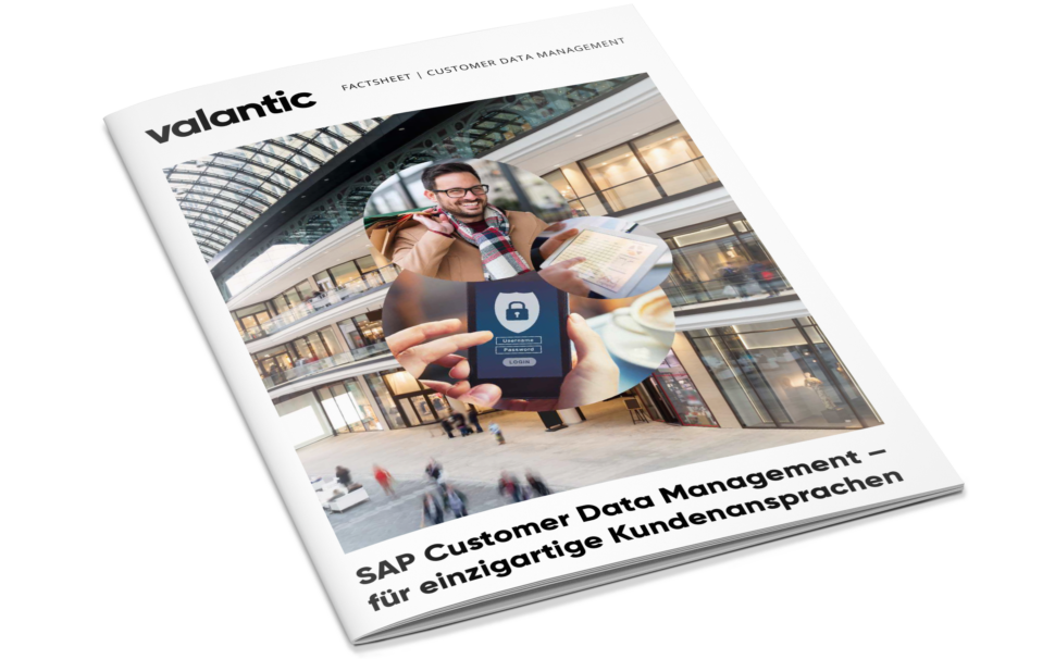 Mockup Factsheet: SAP Customer Data Management