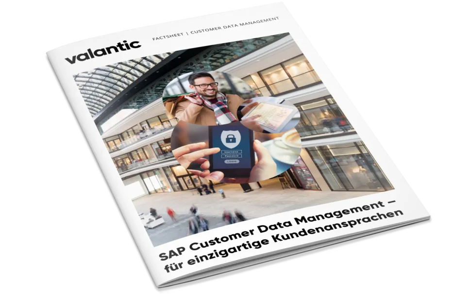 Mockup Factsheet: SAP Customer Data Management
