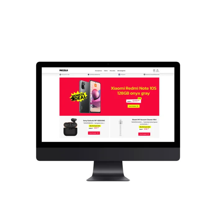 Pricezilla Startseite