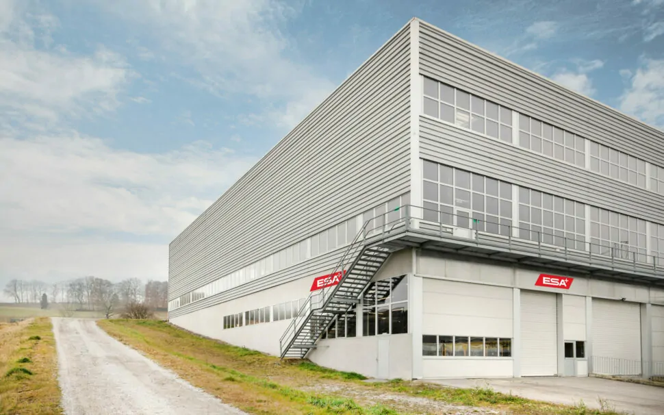Exterior image of an ESA warehouse