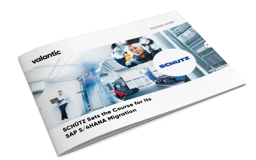 Mockup of the Success Story SCHÜTZ