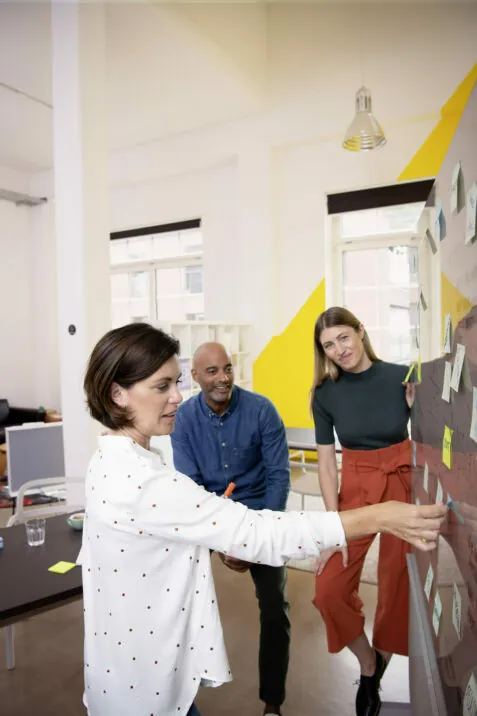 Workshopsituation bei der Helsana Versicherung