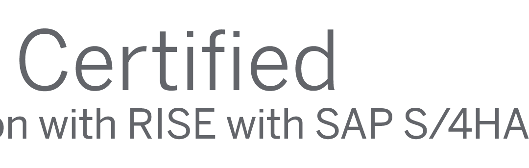 SAP Certified Integration with RISE with SAP S/4 HANA Cloud