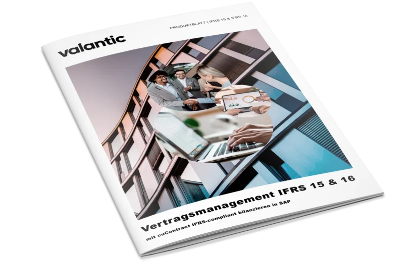 Mockup zum Produktblatt IFRS 15 & IFRS 16