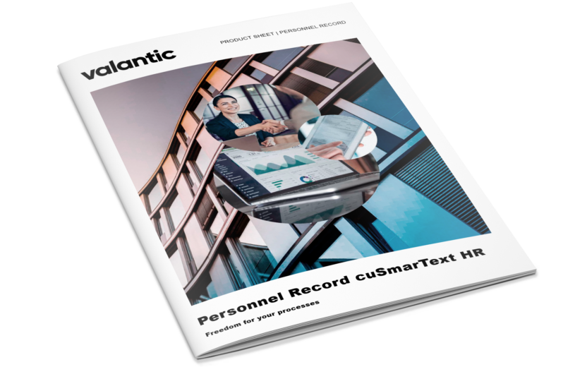 Mockup Product Sheet Digital Personnel Record