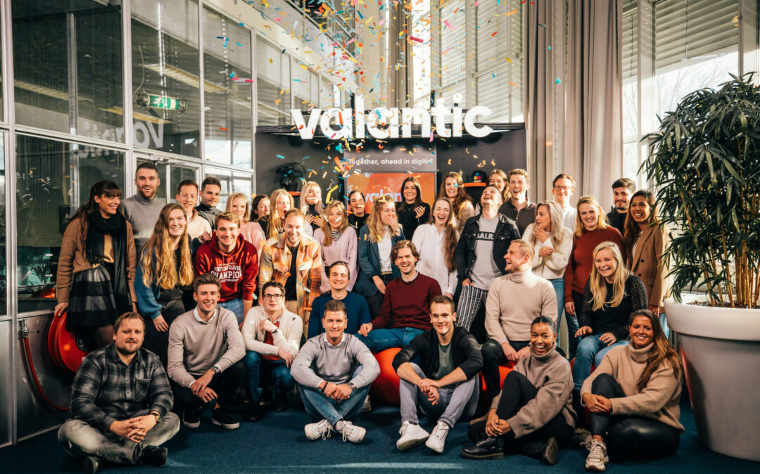 team valantic nl met confetti