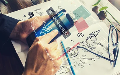 grafiek: Digital Online Marketing