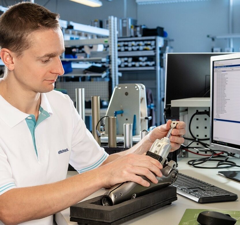 Bild von ottobock, einfuehrung aps Software wayRTS