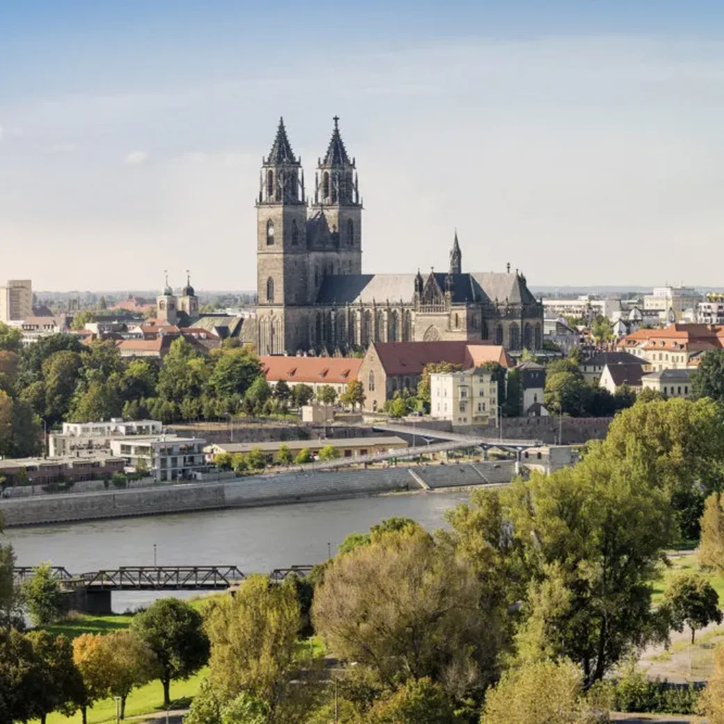 Stadtansicht Magdeburg, Niederlassung valantic TS Magdeburg