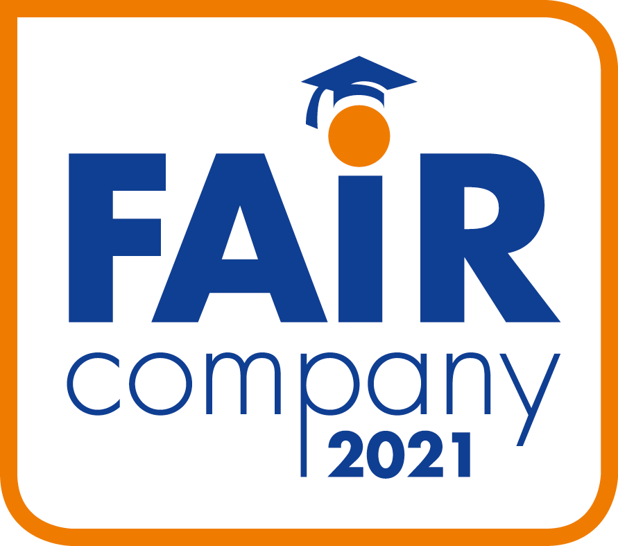 Logo Fair Company 2021, Auszeichnung valantic