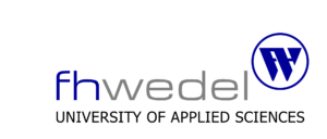 Logotipo FH Wedel - University of applied sciences, parceiro valantic